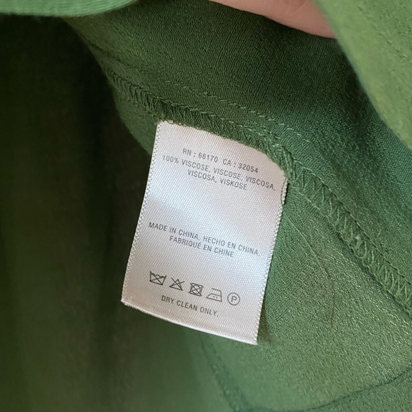 Anthropologie Maeve Green Prato Flutter Tee - Picture 4 of 6